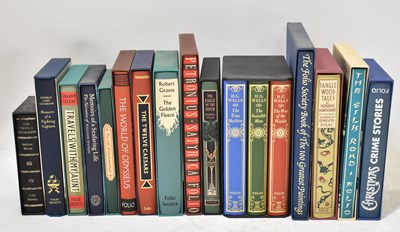 Lot 601 - THE FOLIO SOCIETY; an H. G. Wells three-book...