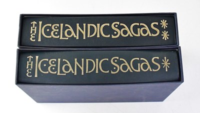 Lot 603 - THE FOLIO SOCIETY; 'The Icelandic Sagas',...