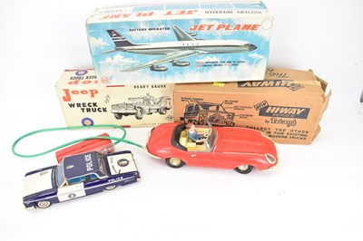 Lot 867 - Five 1960s/70s toy vehicles to include a...