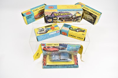 Lot 829 - CORGI; six boxed diecast vehicles comprising...