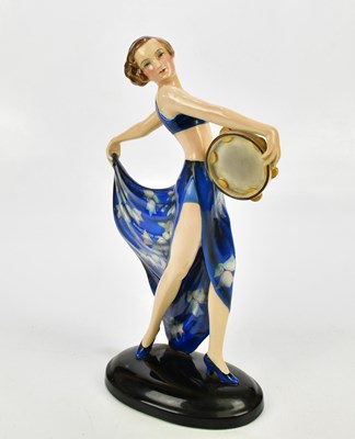 Lot 2182 - JOSEF LORENZL (1892-1950) FOR GOLDSCHEIDER; an...