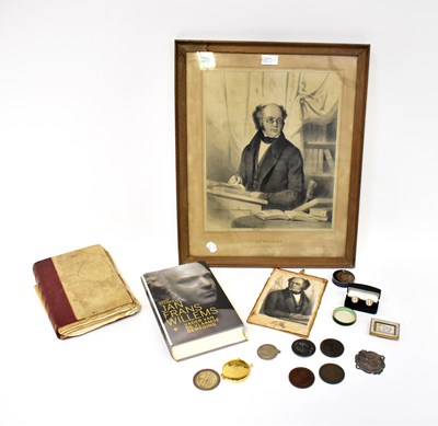 Lot 569 - A collection of ephemera and medals