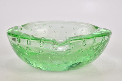 Lot 2177 - DAUM, NANCY; a French Art Glass bubble ashtray...