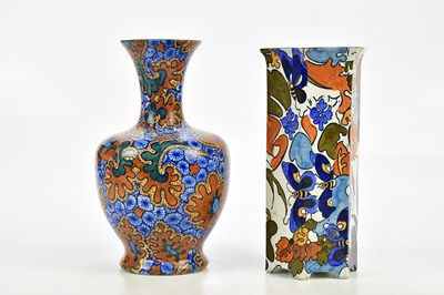 Lot 2351 - FREDERICK RHEAD; a hexagonal vase in the...