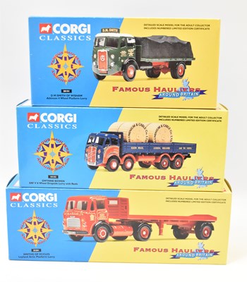 Lot 833 - CORGI; three boxed wagons from the 'Famous...