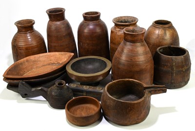 Lot 12 - A collection of 20th century Indian hardwood...