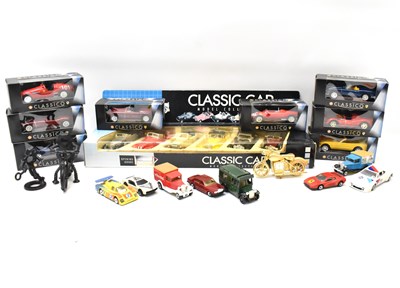 Lot 807 - CLASSICO; a set of eight small Ferrari diecast...