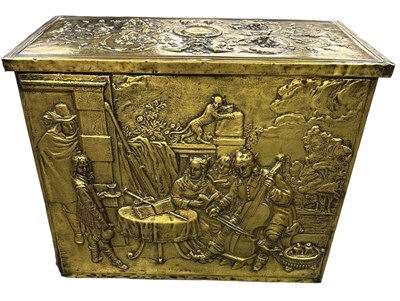 Lot 25 - A ARENS; an early 20th century Art Nouveau...