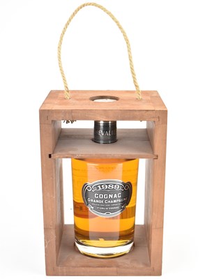 Lot 147 - A bottle of Chevalier 1989 Grande Champagne...
