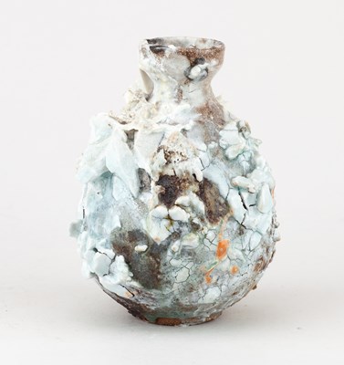 Lot 12 - AKIKO HIRAI (born 1970); a stoneware sake...