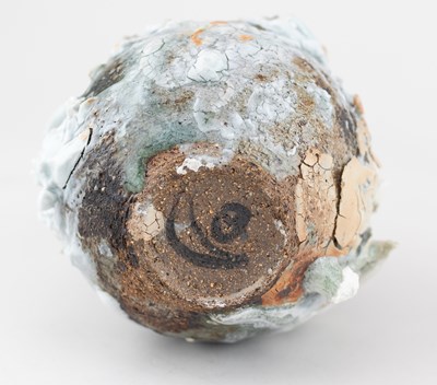 Lot 12 - AKIKO HIRAI (born 1970); a stoneware sake...
