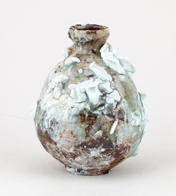 Lot 11 - AKIKO HIRAI (born 1970); a stoneware sake...