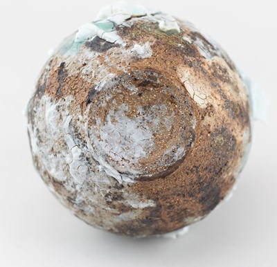 Lot 11 - AKIKO HIRAI (born 1970); a stoneware sake...