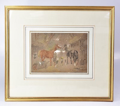 Lot 614 - JOHN FREDERICK HERRING JNR (1815-1907); a pair...