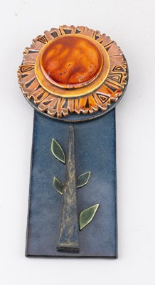 Lot 43 - ANNE PLANT (1934-2019); 'Sunflower', a...