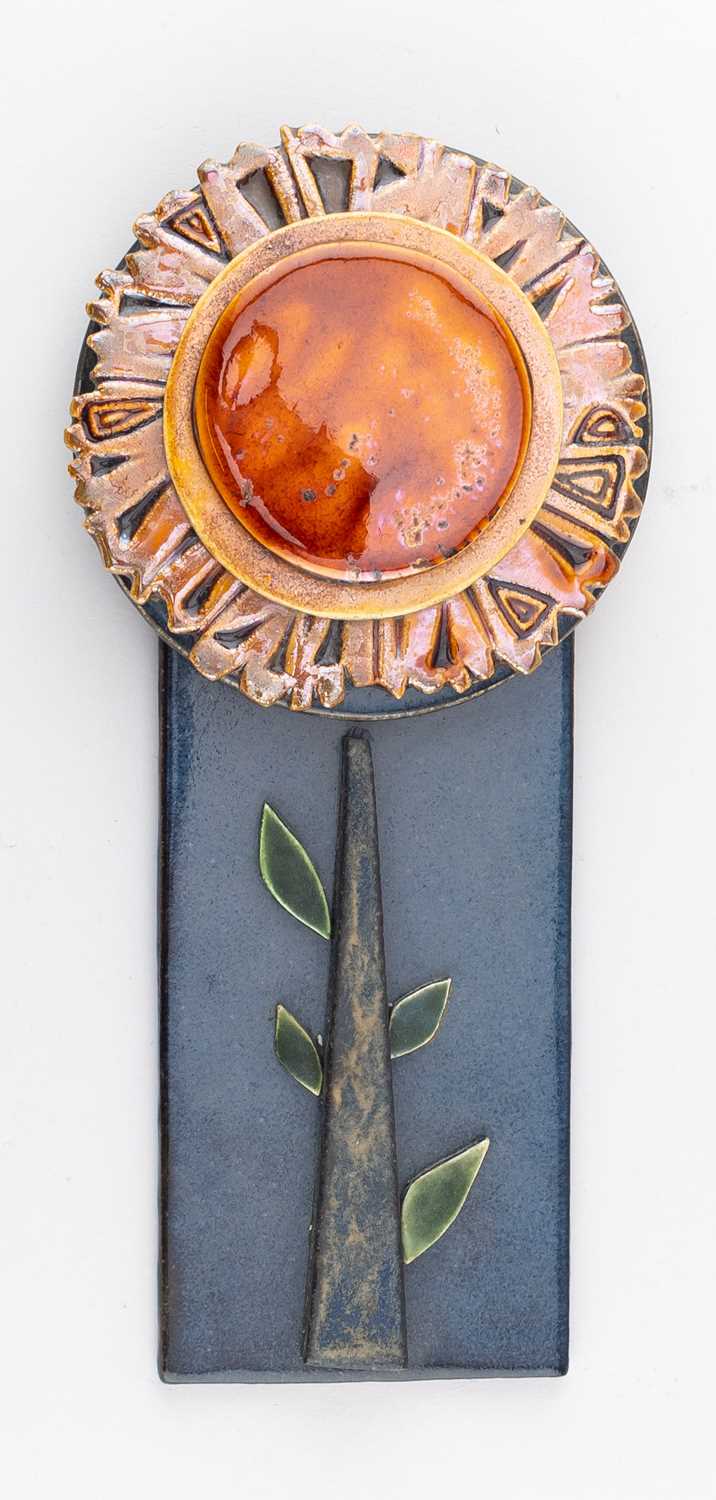 Lot 43 - ANNE PLANT (1934-2019); 'Sunflower', a...