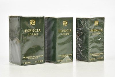 Lot 806 - LOEWE ESENCIA; an unused eau de toilette pour...
