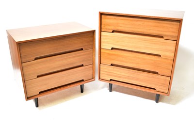 Lot 41 - G-PLAN; two chests of drawers comprising a...
