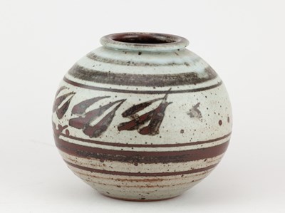 Lot 209 - HELEN PINCOMBE (1908-2004); a stoneware jar...