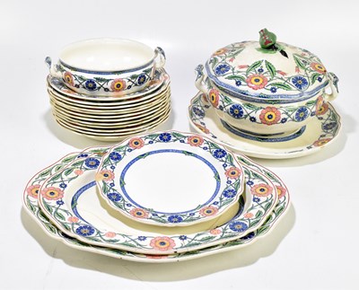 Lot 811 - WEDGWOOD; a late 19th century dinner service...