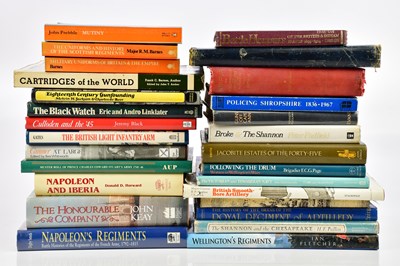 Lot 1225 - A collection of mostly military history books...