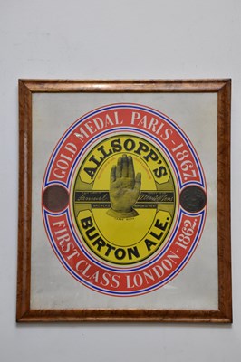 Lot 1542 - ALLSOPP'S BURTON ALE; an Allsopp's Burton Ale...