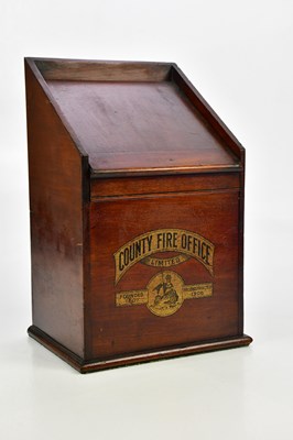 Lot 1589 - An early 20th century County Fire Office...