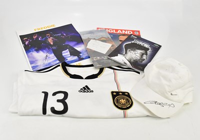 Lot 1842 - A small collection of signed ephemera...