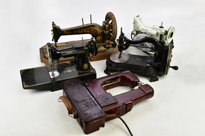 Lot 1670 - BRADBURY & CO; a ‘The Wellington’ sewing...