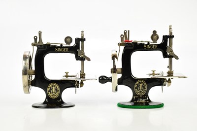 Lot 1653 - SINGER; a vintage ‘Singer for Girls’, cast...