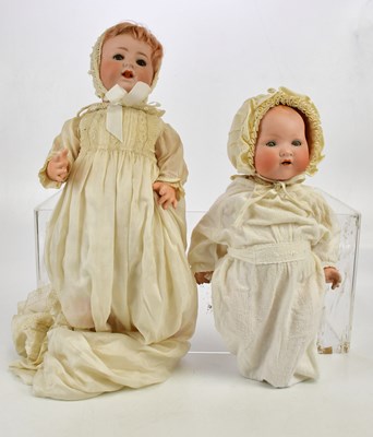 Lot 39 - ARMAND MARSEILLE; a German bisque headed baby...