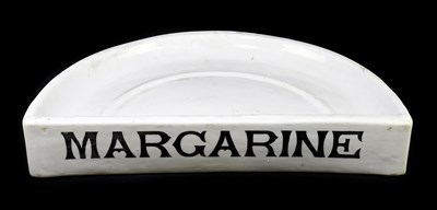 Lot 1 - An Edwardian iron stone margarine butcher's...
