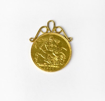 Lot 699 - An Edward VII sovereign