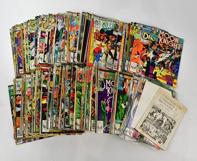 Lot 1485 - MARVEL; a mixed collection of US and UK price...