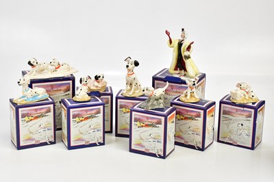 Lot 2528 - ROYAL DOULTON; a set of nine figures, 101...