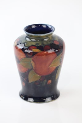 Lot 2255 - WALTER MOORCROFT; a vase of shouldered form...