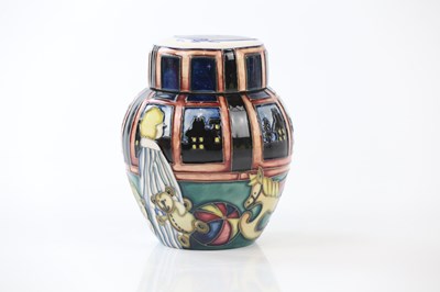 Lot 2324 - NICOLA SLANEY FOR MOORCROFT; a small sized...