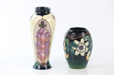 Lot 2326 - RACHEL BISHOP FOR MOORCROFT; a cylindrical...