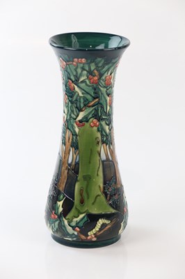 Lot 2225 - RACHEL BISHOP FOR MOORCROFT; a cylindrical...