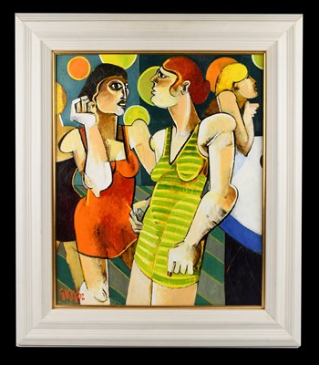 Lot 1239 - GEOFFREY KEY (born 1941); oil on canvas, 'The...