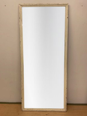 Lot 734 - A 20th century painted frame floor mirror, 188...