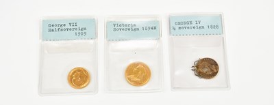 Lot 2547 - A Victoria sovereign, 1894, old head, an...