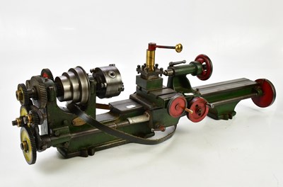 Lot 1509 - A model maker's lathe and a quantity of...