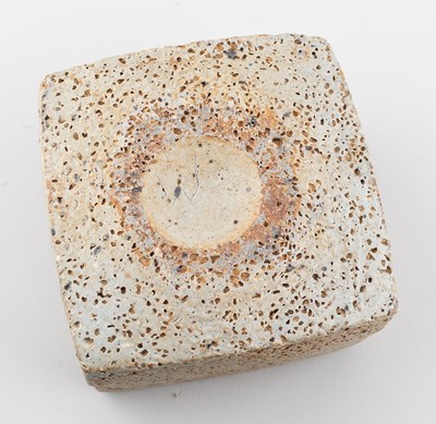 Lot 23 - ALAN WALLWORK (born 1931); a small square...