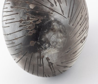 Lot 46 - ANTONIA SALMON (born 1959); a smoke fired and...