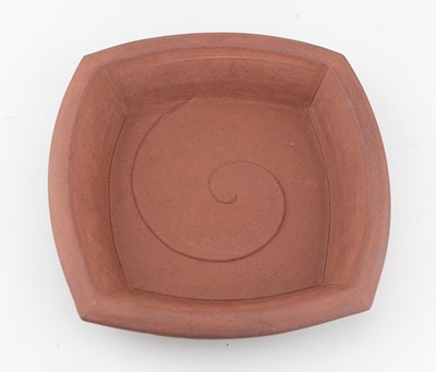 Lot 369 - JULIAN STAIR (born 1955); a square red...