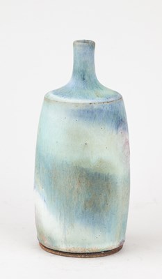 Lot 35 - ANDREW DAVIDSON; a spiral thrown stoneware...