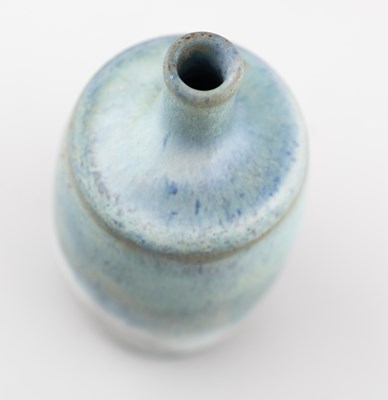 Lot 35 - ANDREW DAVIDSON; a spiral thrown stoneware...
