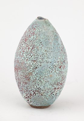 Lot 37 - ANDREW DAVIDSON; an ovoid stoneware vase...