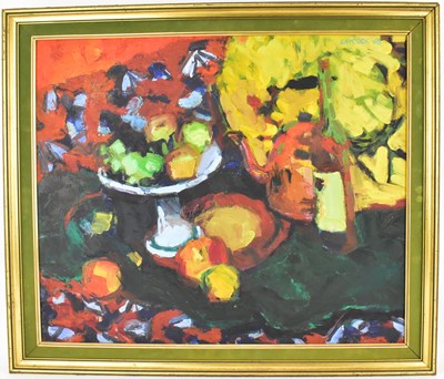 Lot 1325 - NORMAN LAYCOCK (BRITISH, 1920-1985); oil on...